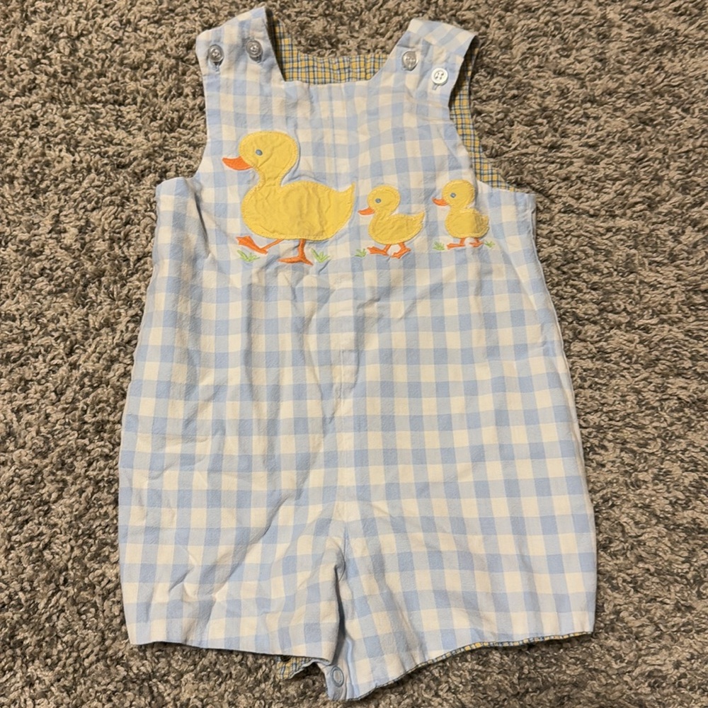 The Bailey Boys reversible toddler boy romper